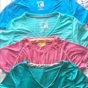 Lot of Performance Workout T-Shirts